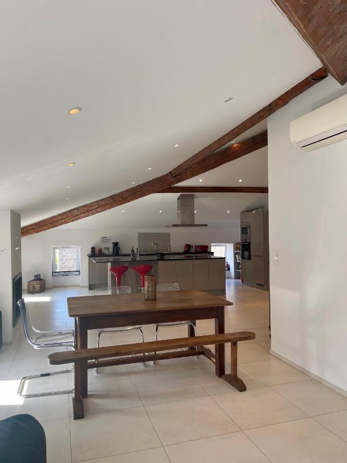 Grand appartement style loft bord de mer Propriano  Eksteriør bilde