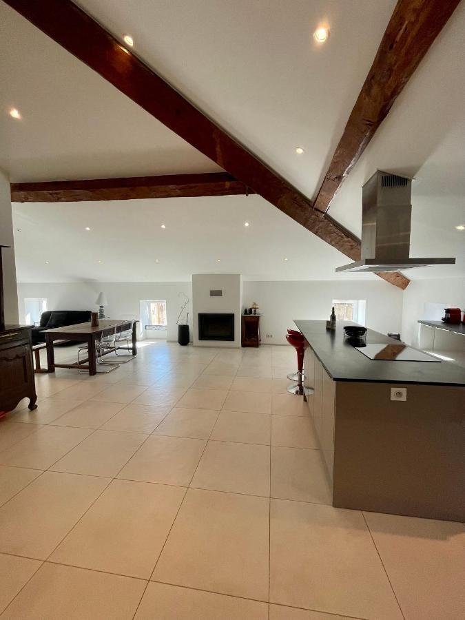 Grand appartement style loft bord de mer Propriano  Eksteriør bilde