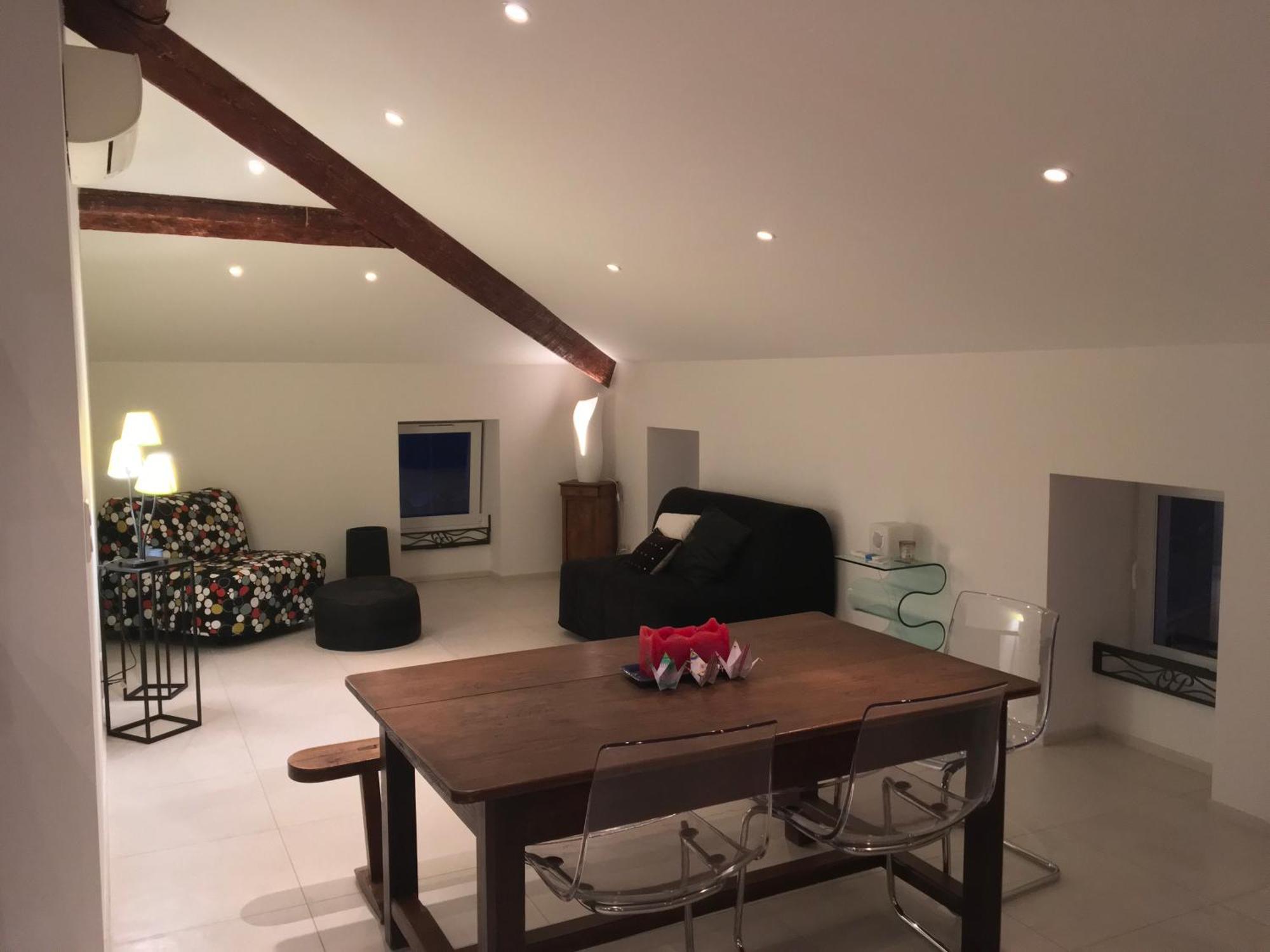 Grand appartement style loft bord de mer Propriano  Eksteriør bilde